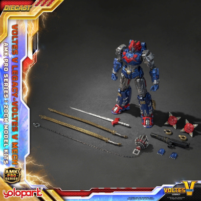 AMK PRO Series Voltes V Legacy Mech Model Kit-
